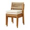 Alaterre Furniture Barton Weather-Resistant Stackable Outdoor Dining Chairs with Cushions, 2PK 80-OUTD-WD-2CH - alternate 8